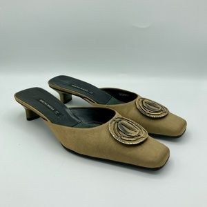 Bruno Magli Silk Slide